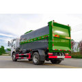 Cargando camiones de recolección de basura de camiones de basura de carga de basura